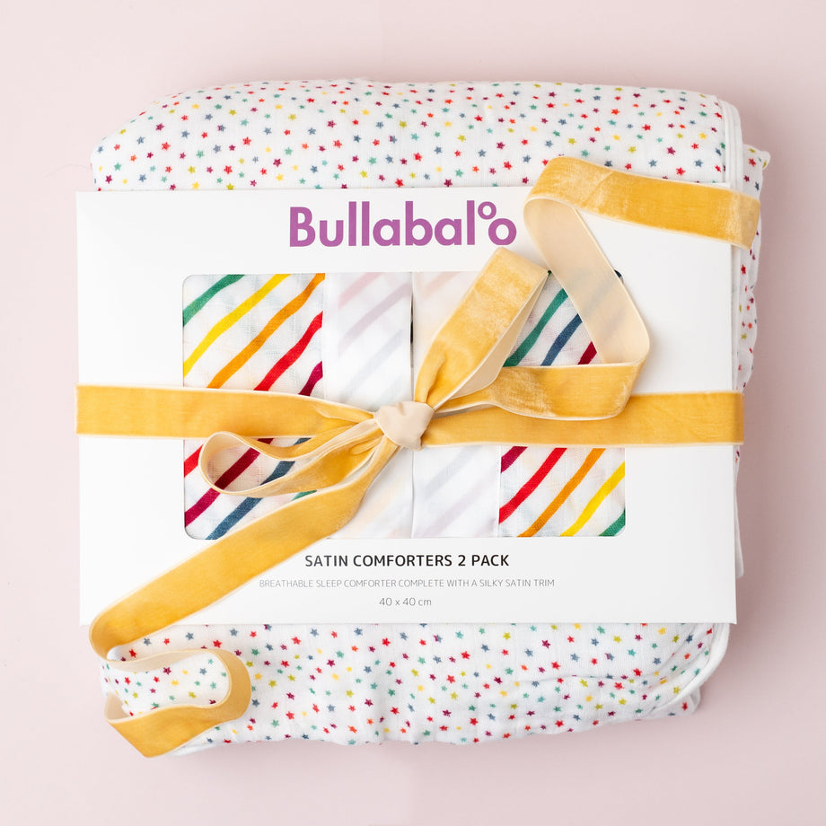 Bullabaloo store satin comforter