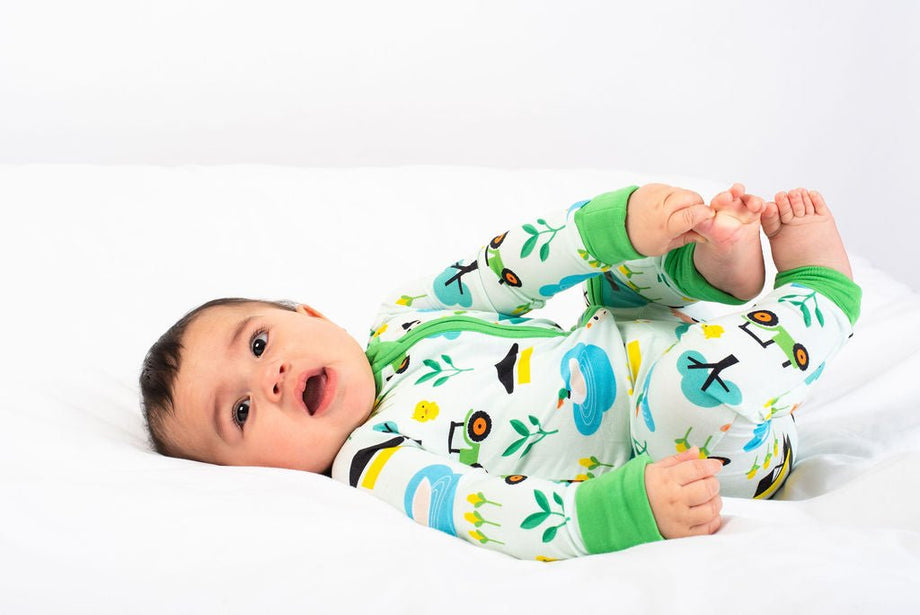 Baby boy best sale zip sleepsuits