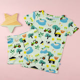 Farm Yard Children's Short Sleeve Pyjamas - Bullabaloo