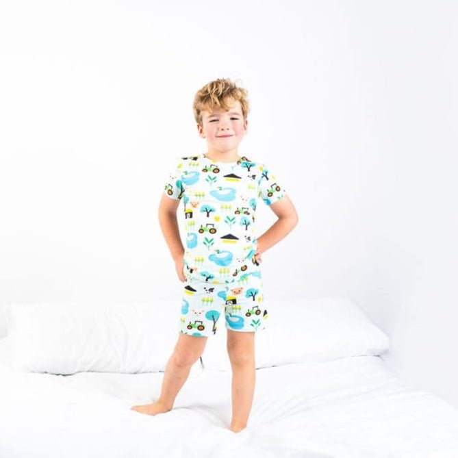 Farm Yard Children's Short Sleeve Pyjamas - Bullabaloo