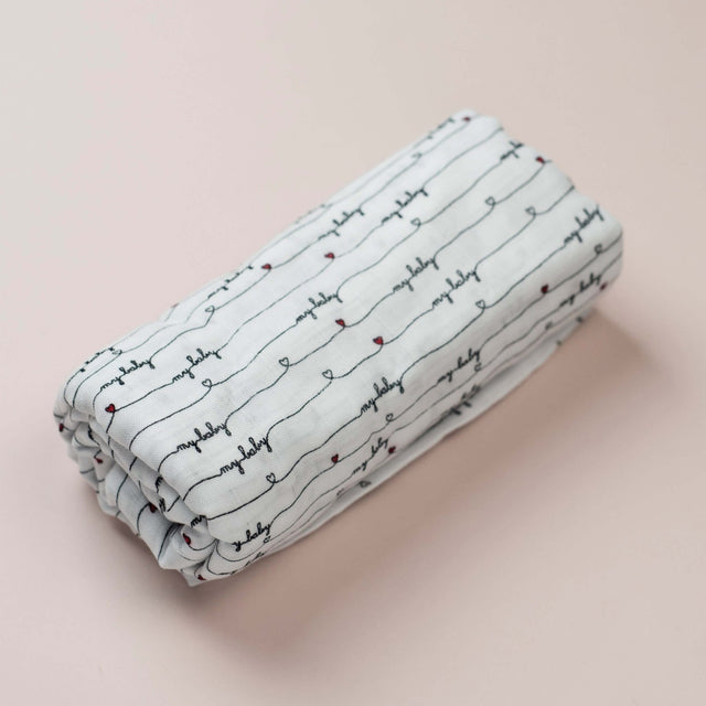 My Baby Muslin Swaddle - Bullabaloo