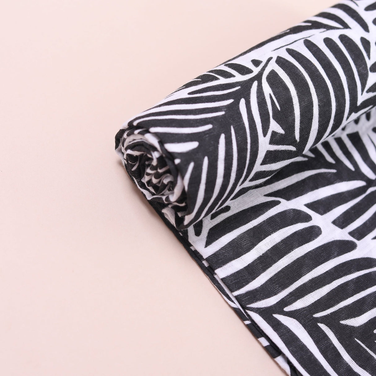 Sensory Muslin Swaddle - Plant Print - Bullabaloo