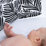 Sensory Muslin Swaddle - Plant Print - Bullabaloo