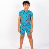 Space Children's Short Sleeve Pyjamas - Bullabaloo