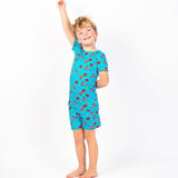 Space Children's Short Sleeve Pyjamas - Bullabaloo